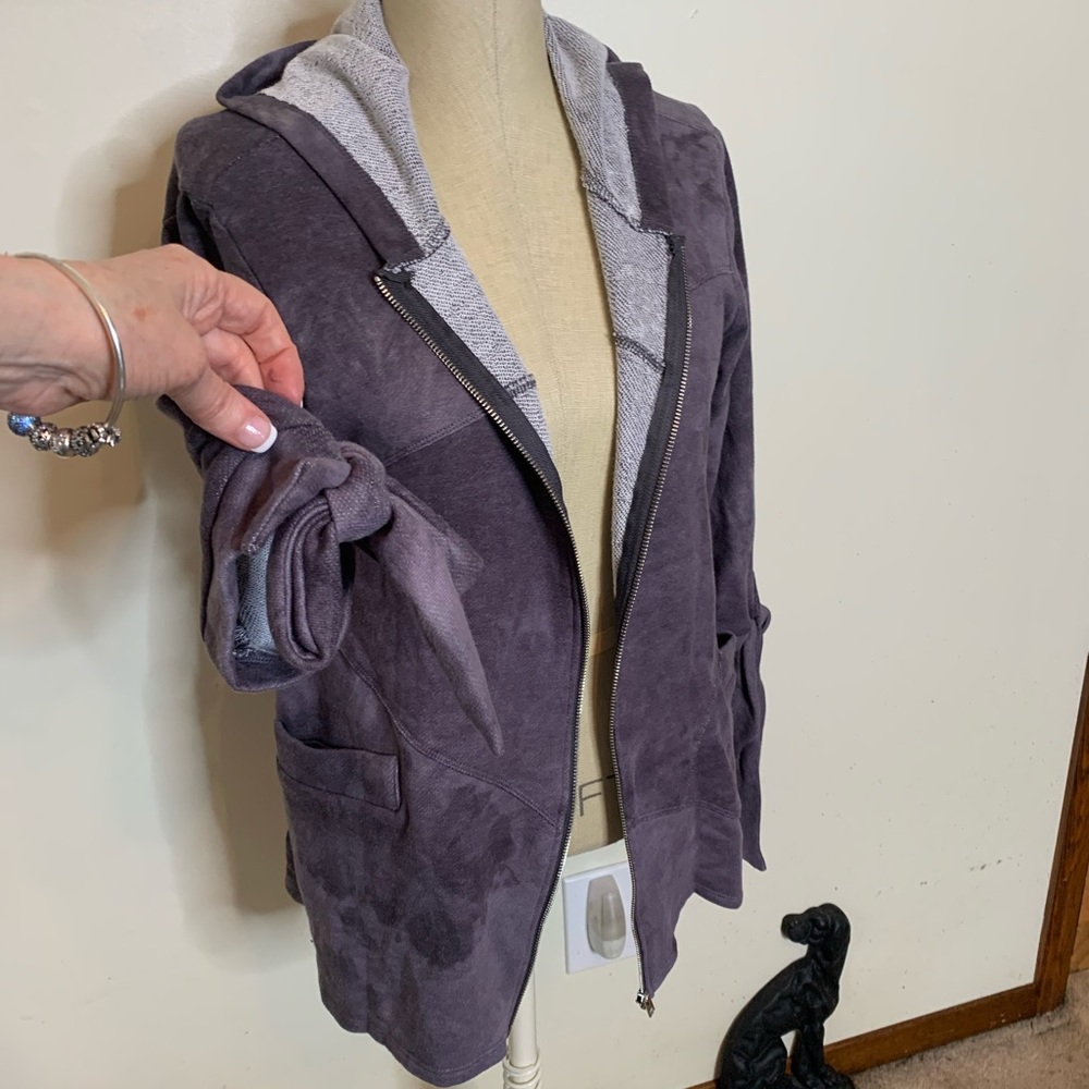 For Cynthia Cotton Sweatshirt Full Zip w/ Hood